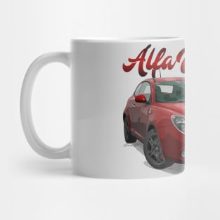 ALFA ROMEO Mito red front Mug